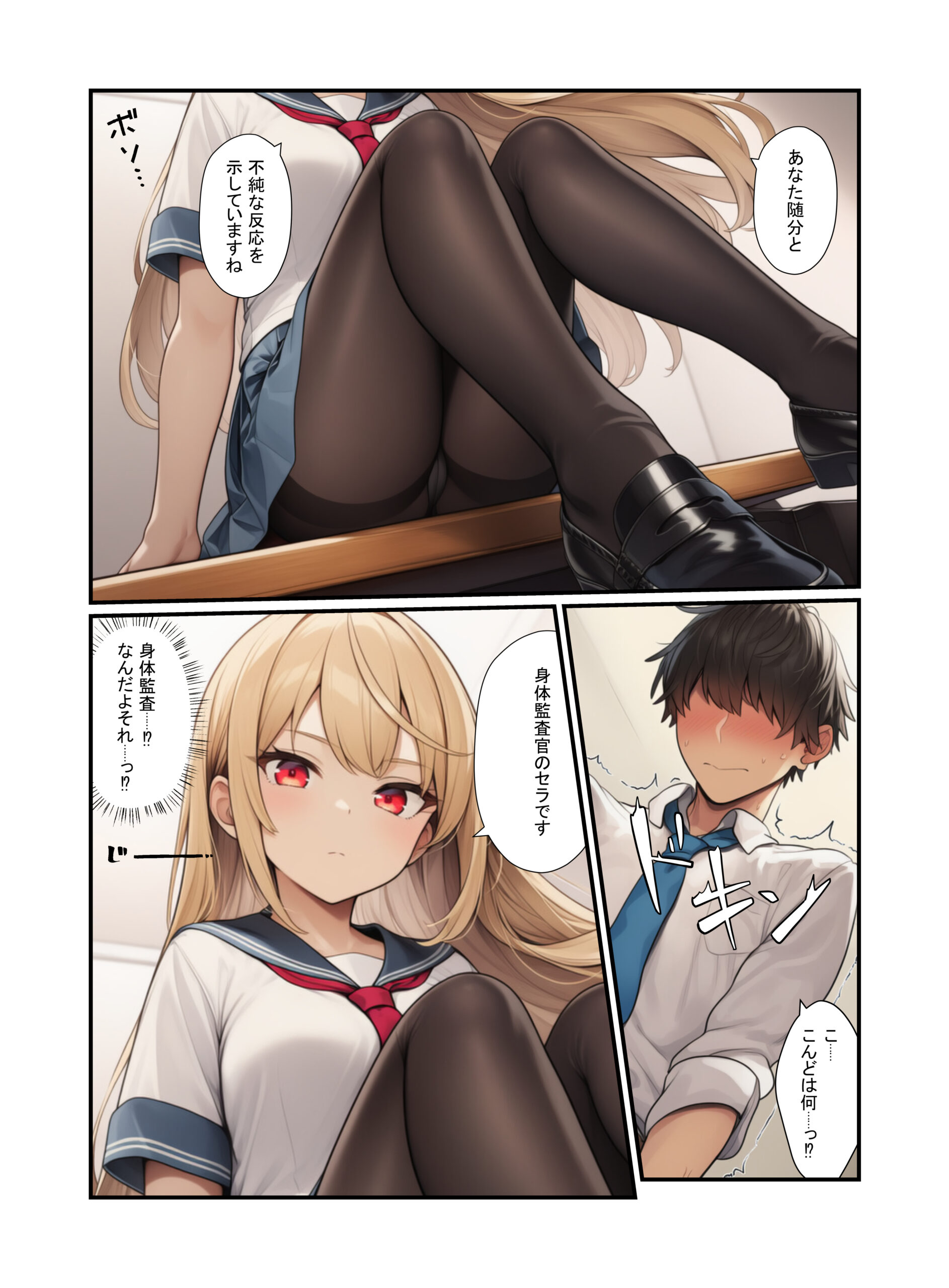 絶頂ハーレム学園！風紀委員の美少女と濃厚中出し 体験版11