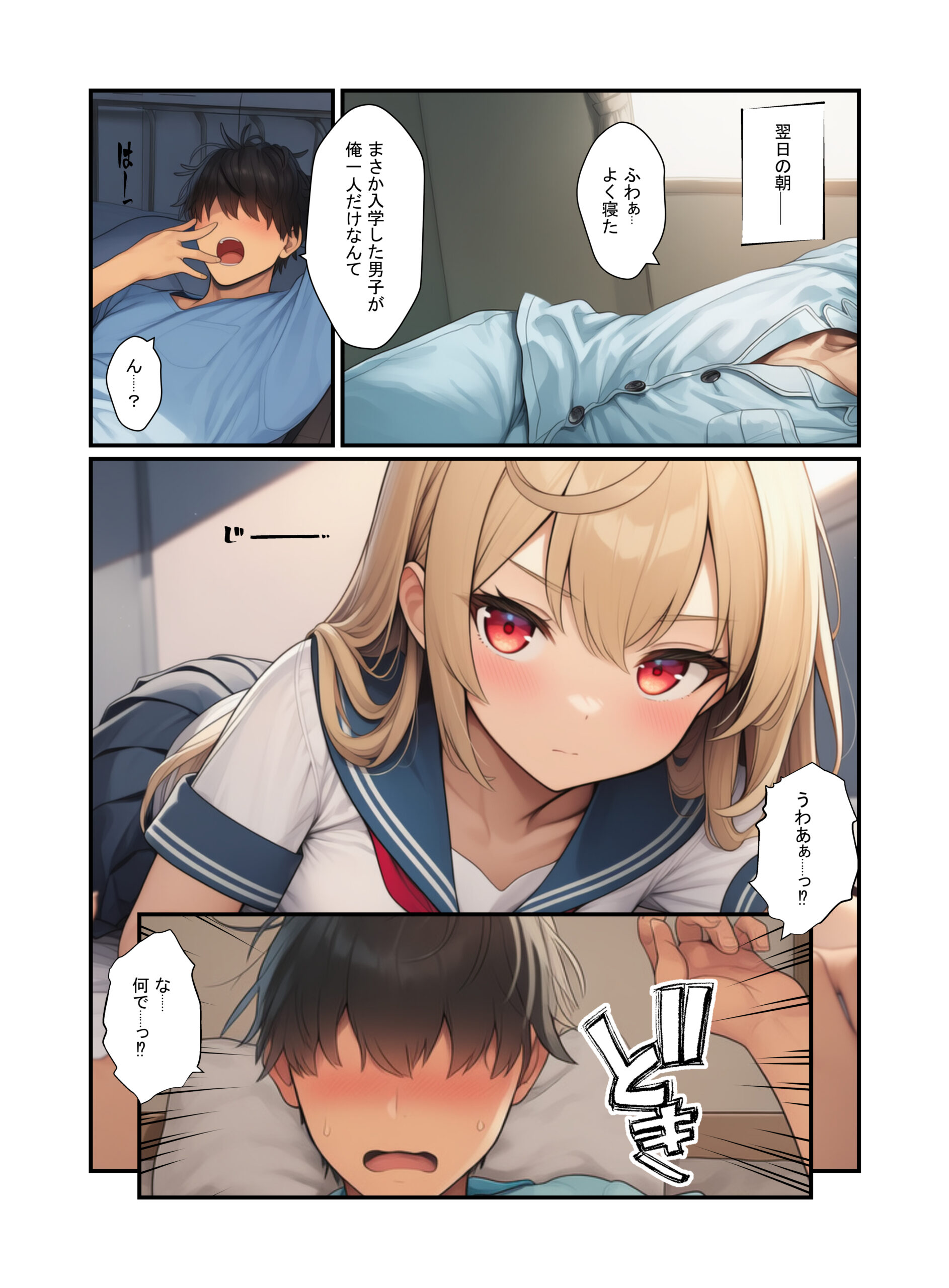 絶頂ハーレム学園！風紀委員の美少女と濃厚中出し 体験版15