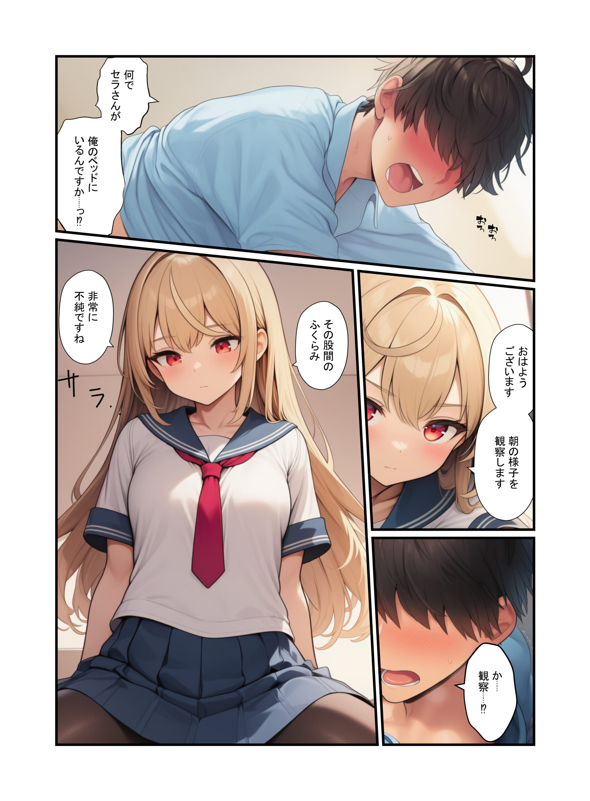 絶頂ハーレム学園！風紀委員の美少女と濃厚中出し 体験版16