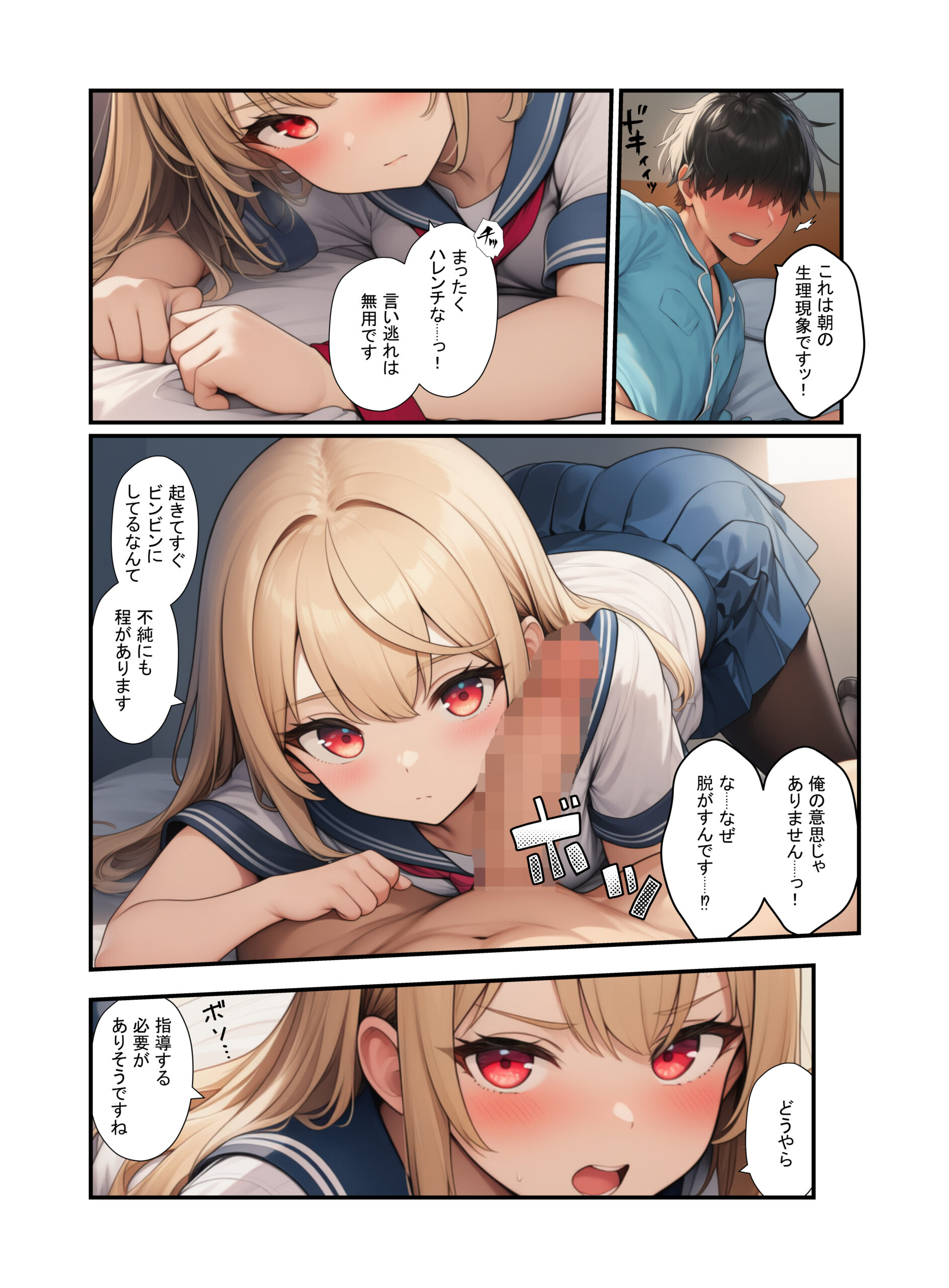 絶頂ハーレム学園！風紀委員の美少女と濃厚中出し 体験版17